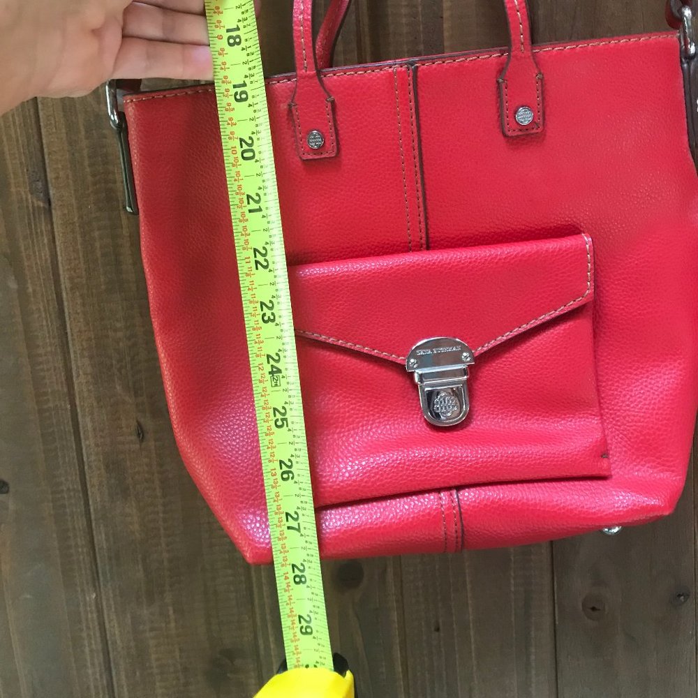 Dana Buchman Red leather purse.
